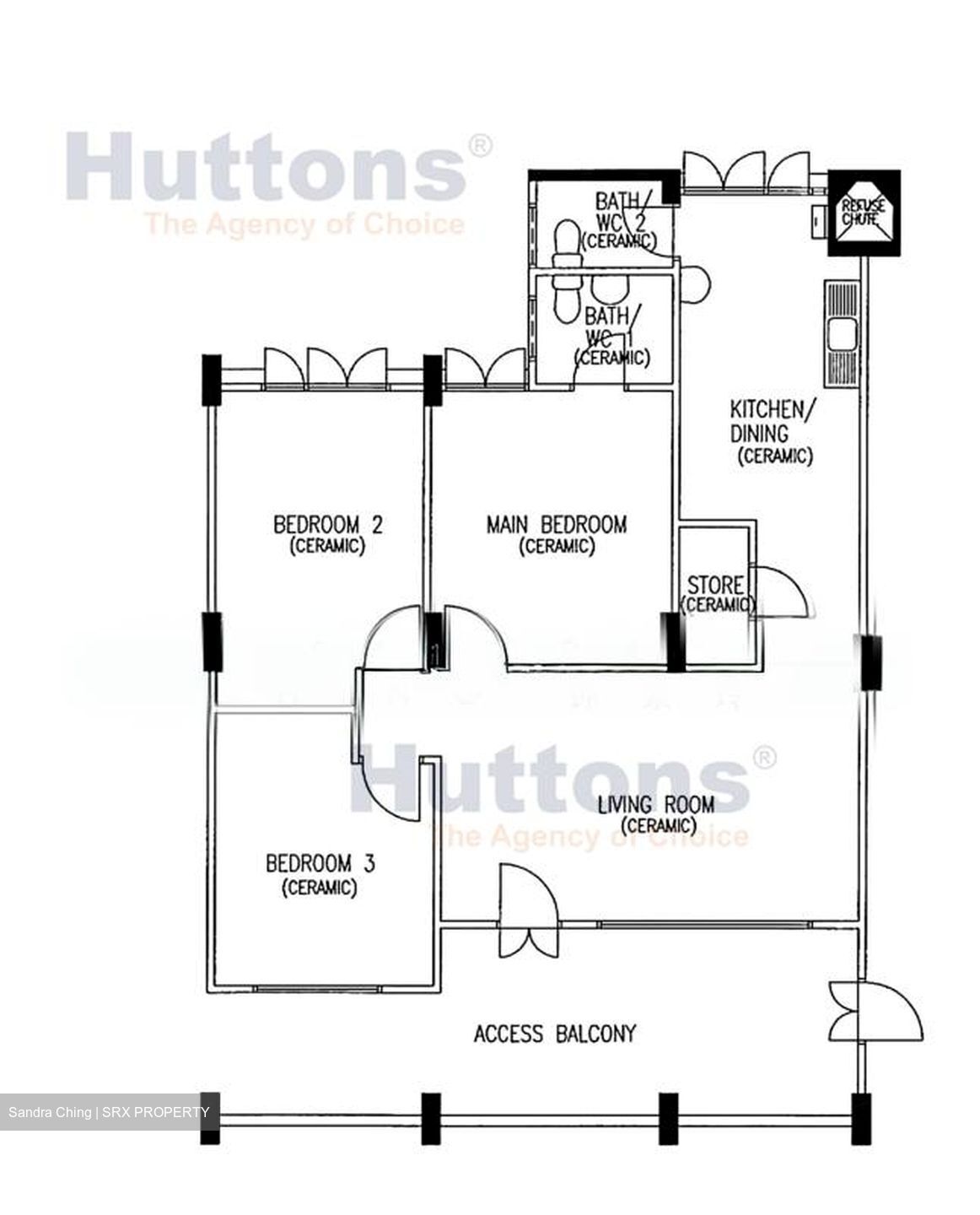 Blk 425 Yishun Avenue 11 (Yishun), HDB 4 Rooms #557559101